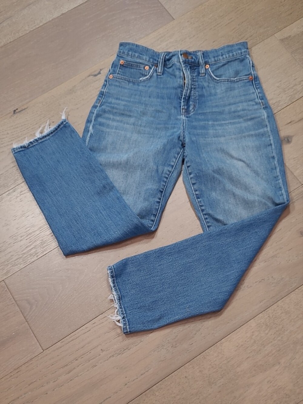 Madewell Jeans Women's sz 24 The Perfect Vintage Jean Crop High Rise Denim